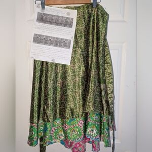 Mexicali Blues Silk Magic Skirt w/ Instructions - 10 different styles